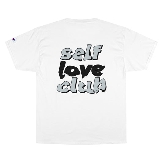 SELF LOVE CLUB poorhilary x Champion T-Shirt